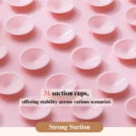 10002 Close-up of textured sunflower silicone lick mat surface for slow feeding