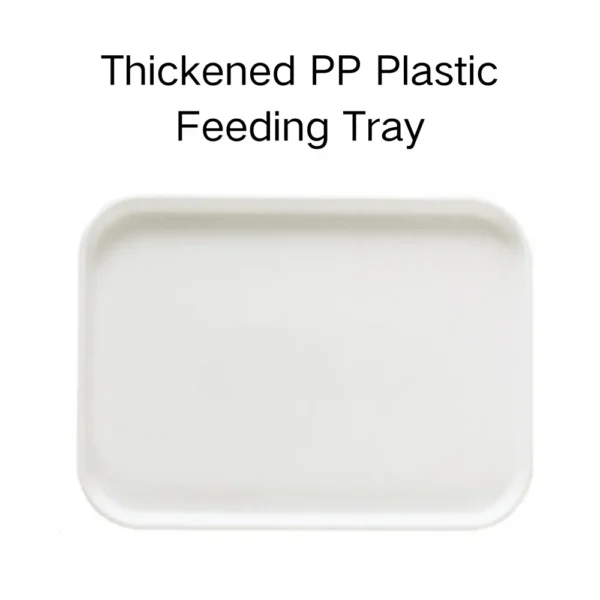 10003 Close-up view of bird travel carrier showing foldable design and plastic tray