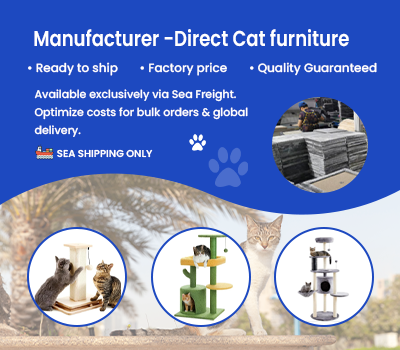 Cat towers factory direct sourcing from China for pet retailers