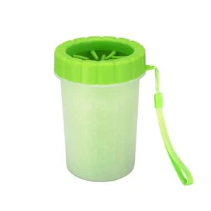 Portable Dog paw cleaner Yellow