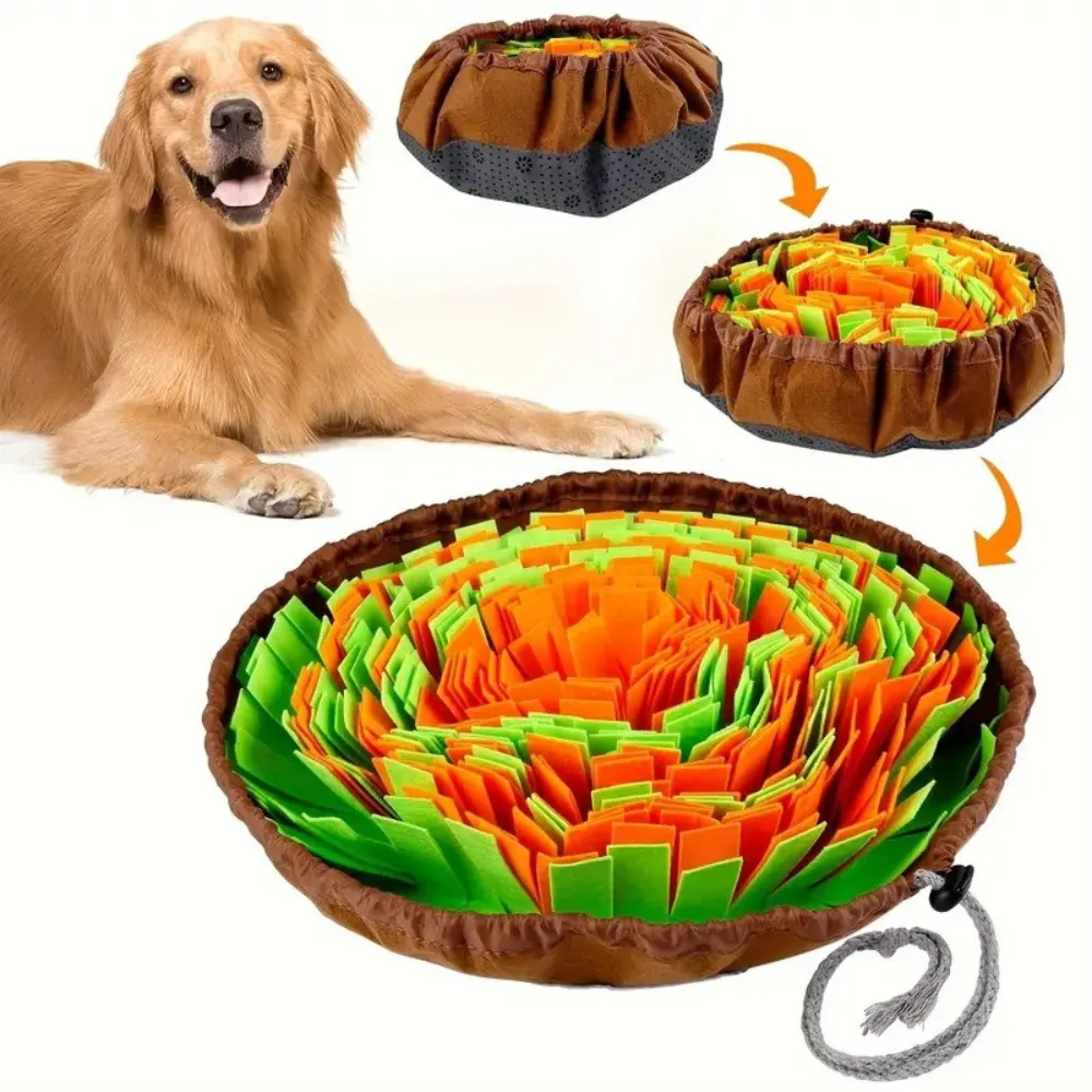 Wholesale IQ training pet snuffle mat for dogs and cats – interactive feeding and nose work training pad