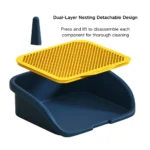 10002 Close-up of Dog Potty Tray Pee Pad Holder Construction