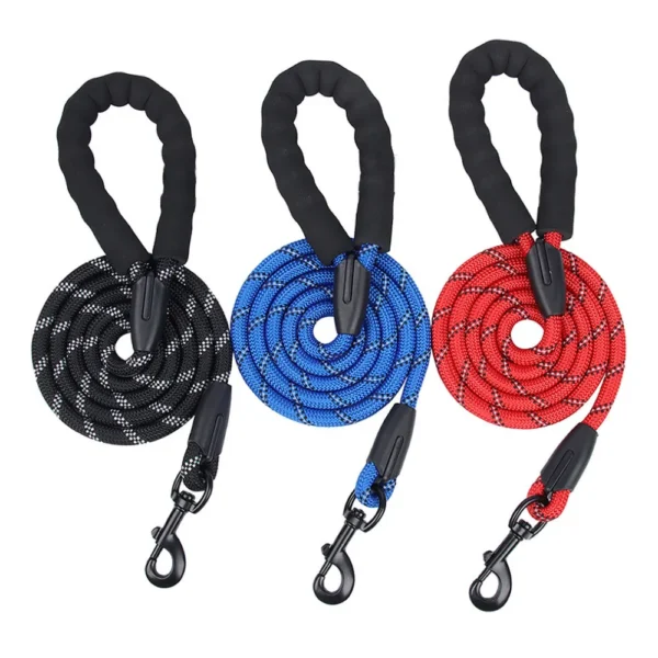 10002 Wholesale durable nylon dog leash bulk – strong and comfortable for walking and training