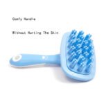 10002 Dog bath brush removing loose fur and massaging pet’s skin