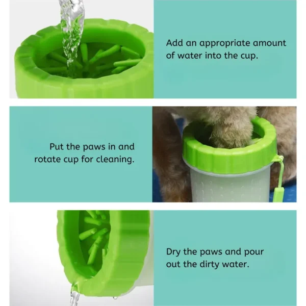 Portable Dog paw cleaner details Portable Dog paw cleaner details