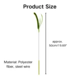 Size Reference Chart for Flexible Grass Tail Cat Toy