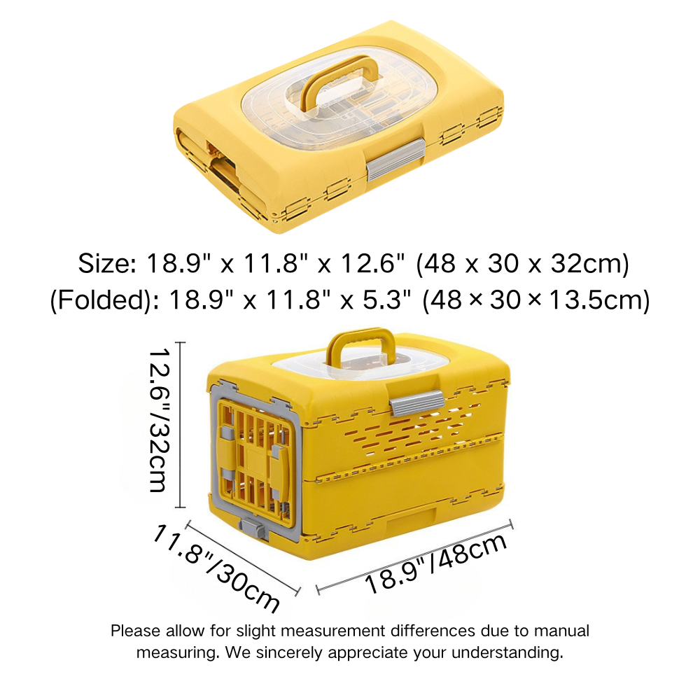 Wholesale collapsible pet crate available in small and large sizes