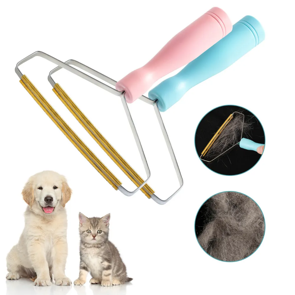 Durable reusable pet hair remover tool for dogs and cats, suitable for furniture and clothes cleaning