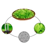 10003 Close-up of durable fabric and stitched edges on IQ training snuffle mat for pets