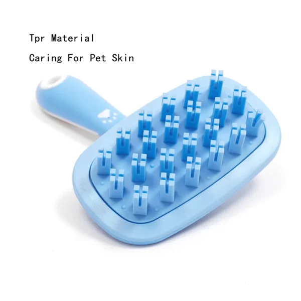 10003 Dog bath brush removing loose fur and massaging pet’s skin