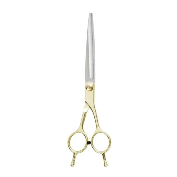 10003 Straight stainless steel pet grooming scissors for precise trimming