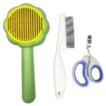 3-in-1 pet grooming set with comb, brush and nail clipper for dogs and cats wholesale