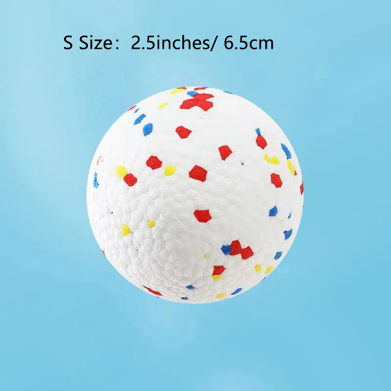 ETPU dog ball toy available in S sizes for different dog breeds and retail needs