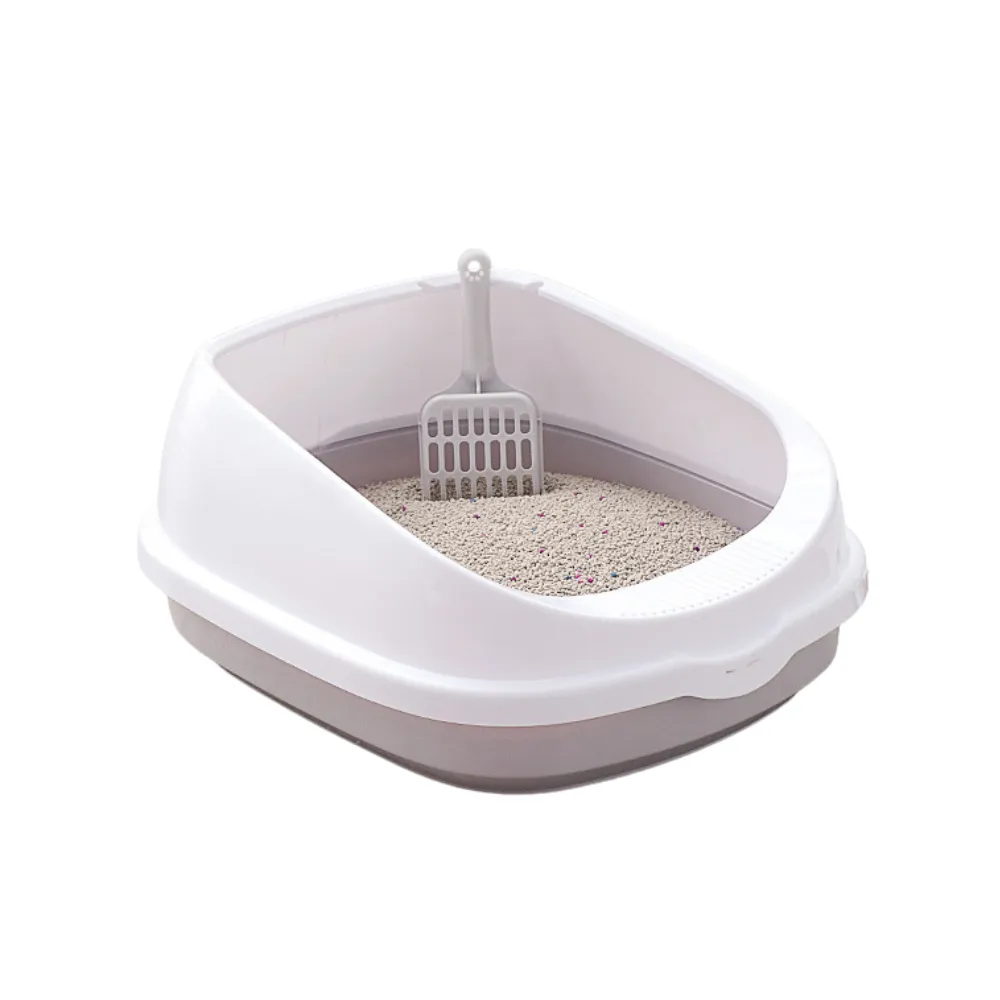 Wholesale High Side Cat Litter Box for Pet Stores and Grooming Shops