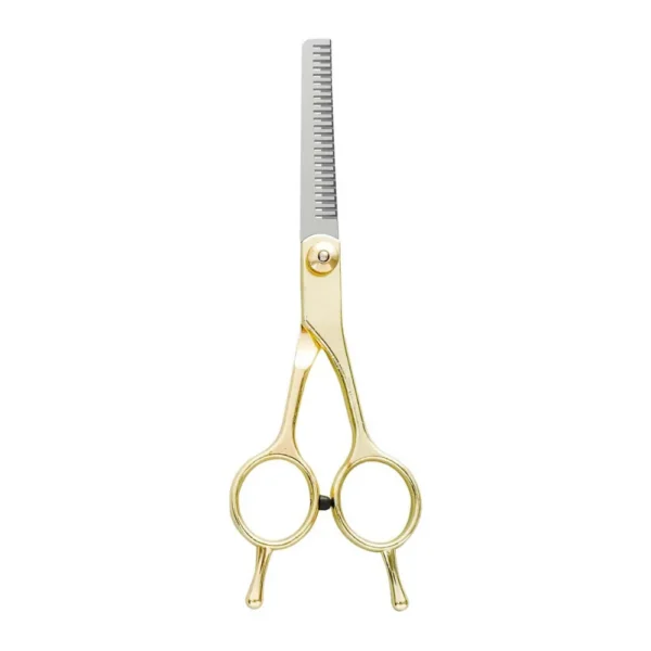 10004 Thinning grooming scissors with stainless steel teeth for blending and finishing