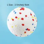 10005 ETPU dog ball toy available L sizes for different dog breeds and retail needs