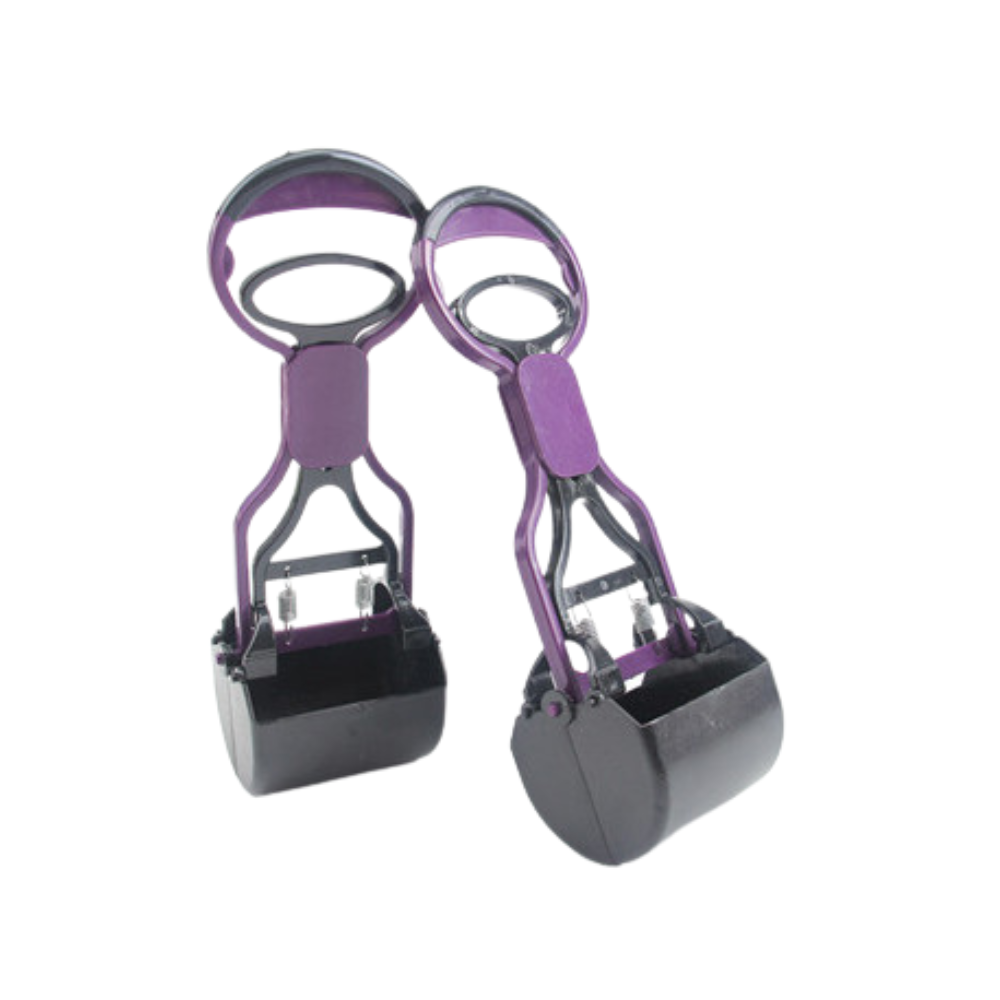 Dog Poop Scooper with Bone-Shaped Dispenser