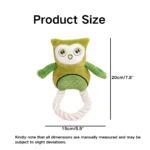 10006 Wholesale PU chicken squeaky dog chew toy size reference chart
