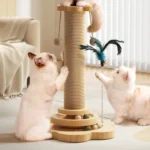 10006 Multiple cats climbing and scratching wholesale cat tower