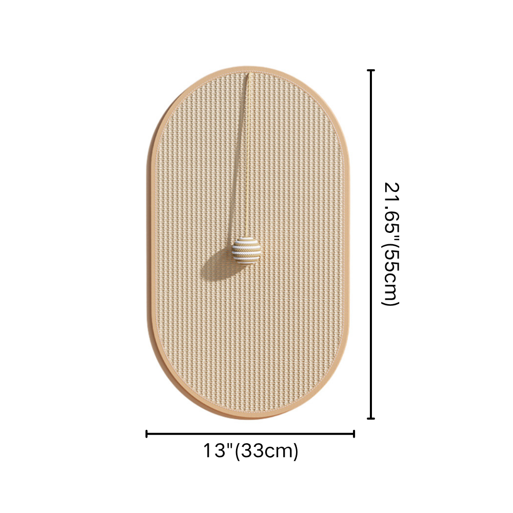 Sisal Cat Scratching Pad Rug Dimensions for Small-Batch Retail