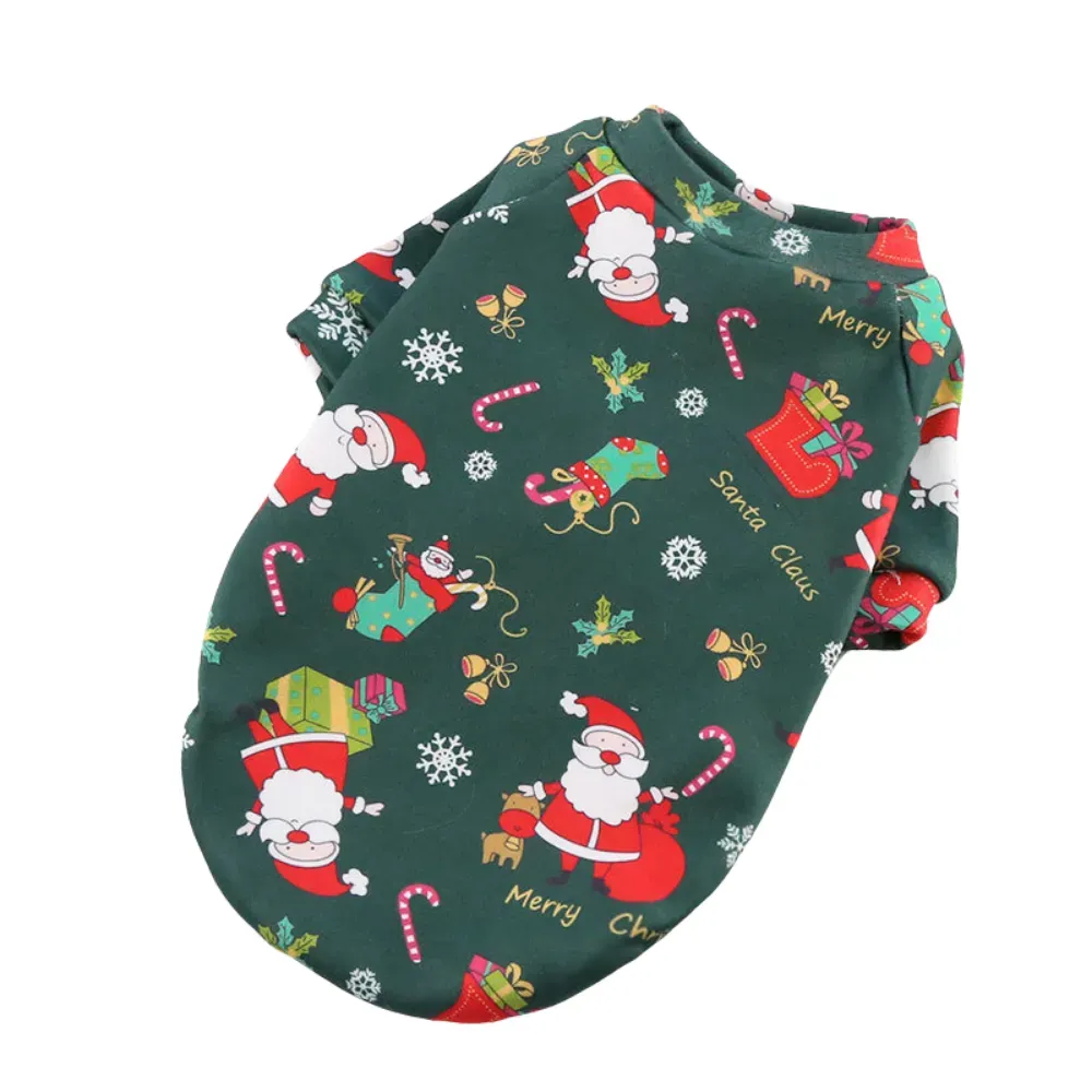 Christmas dog sweatshirt with fleece lining and festive print – wholesale apparel for medium and large dogs