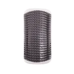 10007 Cat wall corner self groomer brush with soft massage comb for easy self-grooming – grey and blue