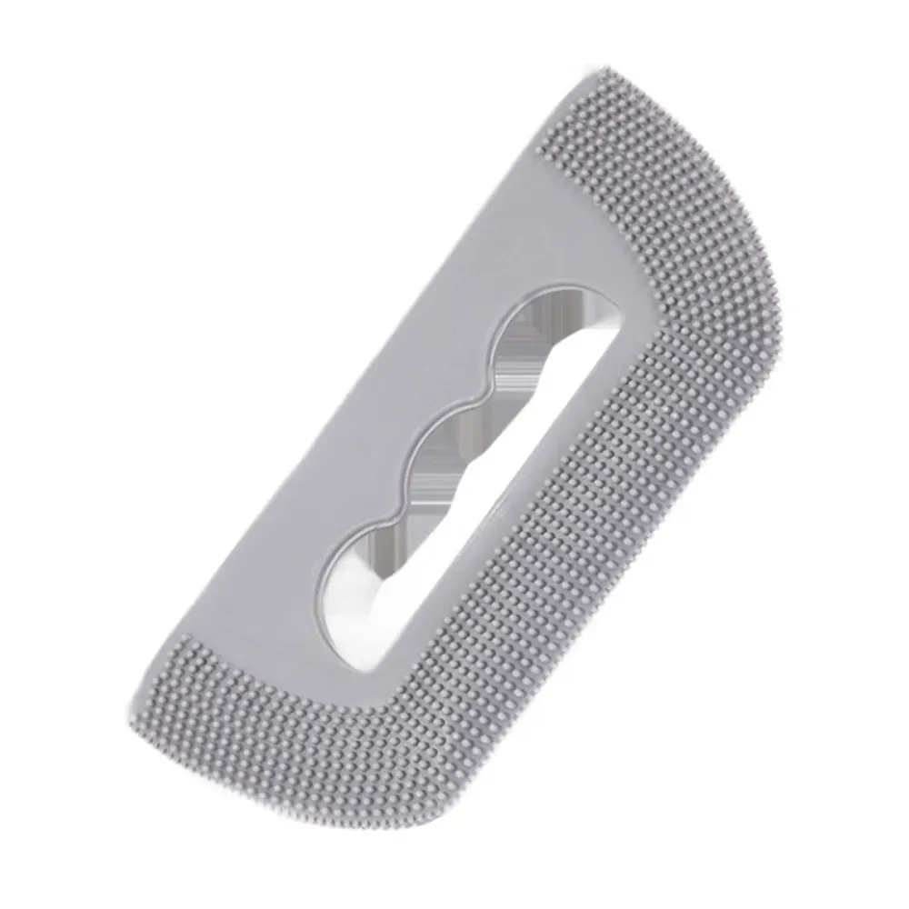 Soft TPR Mini Pet Hair Remover in Grey – Compact Fur Cleaning Tool for Cats and Dogs