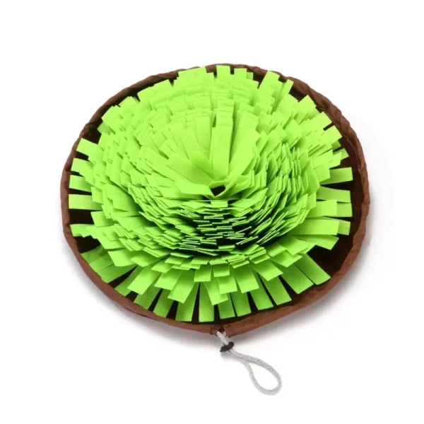 10009 IQ training pet snuffle mat in green – wholesale feeding and enrichment toy