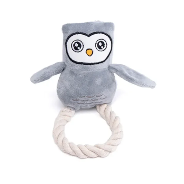 10009 Grey PU chicken squeaky dog chew toy bulk order