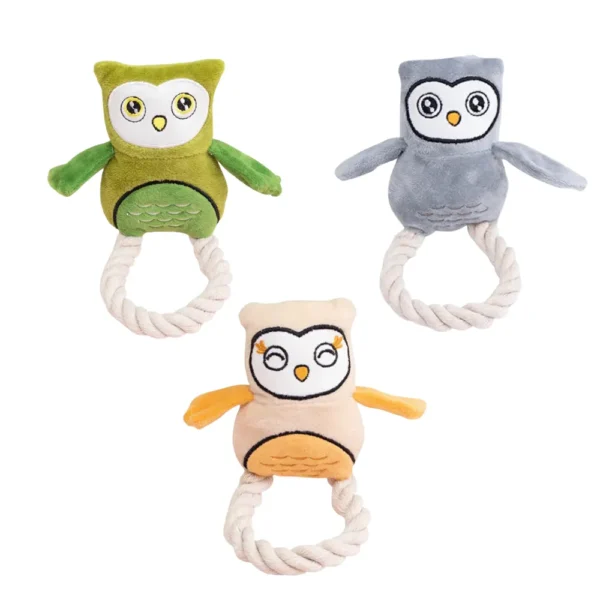 Durable PU chicken squeaky dog chew toy in assorted colors wholesale