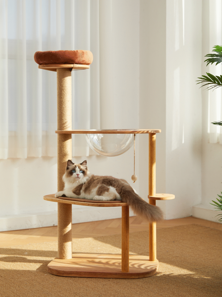 OEM ODM cat tree design for pet stores, factory-direct wholesale price