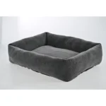 10001 Washable pet bed with anti-slip base and raised edges for comfort and safety