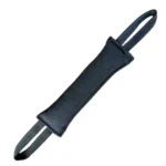 Black strong bite tug toy for dog training exercises