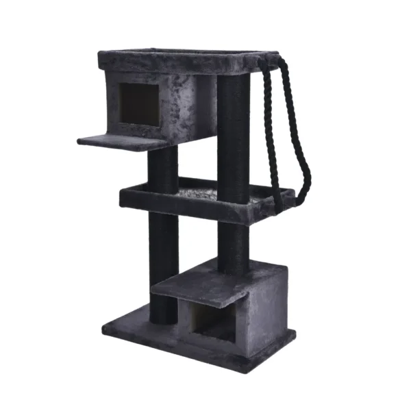 Large wholesale cat tree tower with condo and scratching posts for big cats