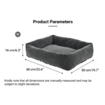 10005 Medium size pet bed dimensions chart for wholesale dog and cat bed