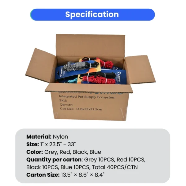 10006 Unboxing Adjustable Dog Car Seat Belt Leash – Wholesale Pet Supplies