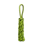 10006 Dog rope toy in assorted colors yellow, green, blue, and rose – wholesale pet chew and tug toy options