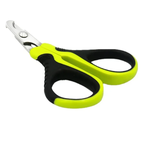 Wholesale stainless steel cat and small dog nail clippers with tilt blade and ergonomic grip – PetBW bulk grooming tool