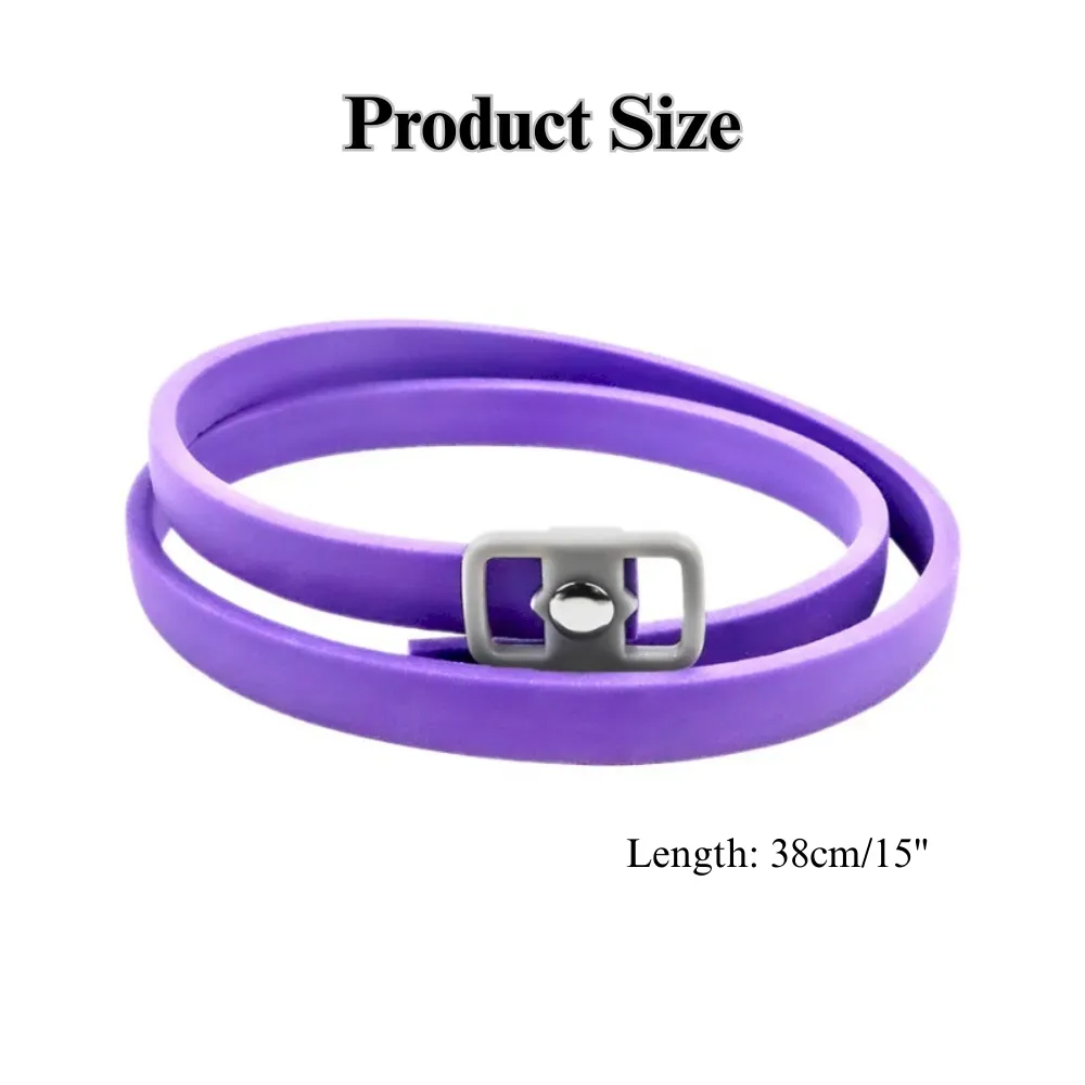 Cat calming collar size chart with adjustable length for small and large cats