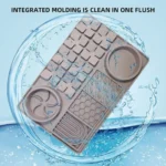 Non slip slow feeder mat for dogs and cats, promotes dental health and reduces fast eating