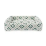 Large jacquard plush pet bed with short plush surface for dogs and cats – wholesale pet supplies
