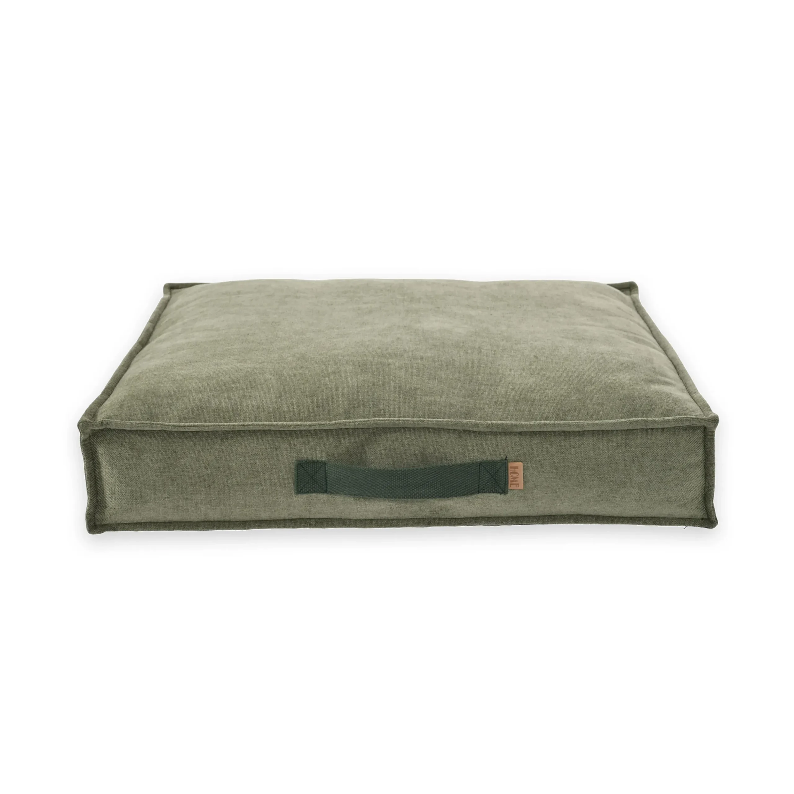 Wholesale pet cushion bed with handle and anti-slip bottom for dogs and cats