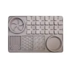 e186957f7ec05f2ace1867289c3c3088 Grey silicone lick mat for cats and dogs, non slip feeder mat