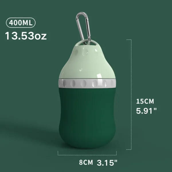 0621bc5f65a600cb4a9c7fec9667d686 Green pet water bottle for outdoor use
