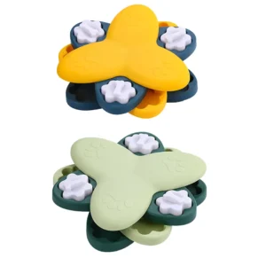 Interactive Dog Puzzle Toy – IQ Training & Slow Feeder, 2 Colors Green and Orange – Wholesale from PetBW