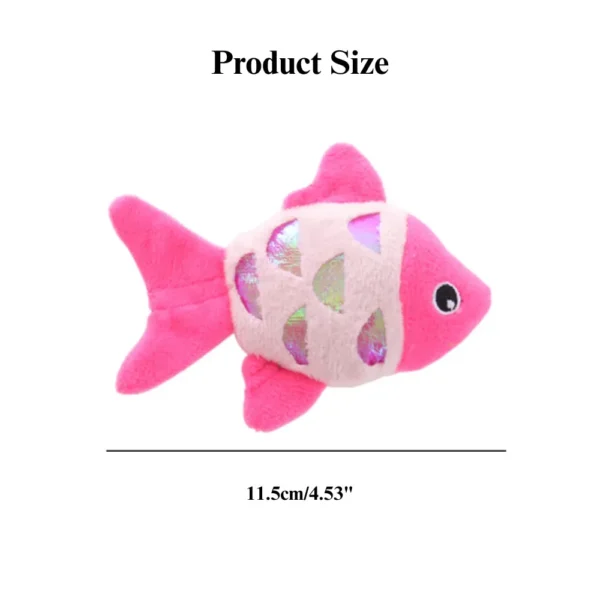 30cbb3147c57925c9e0b2faa81e1c016 Plush Fish Cat Toy Size Reference Chart with Length and Width Measurements