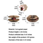 4091f2168d052db960d6cfcae3638a33 Accordion cat scratching board dimensions for wholesale pet stores