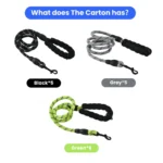 69f7687de812ba43b209e1461fc5c24a Individual packaging of reflective rope dog leash with padded handle – ready for retail or wholesale distributio