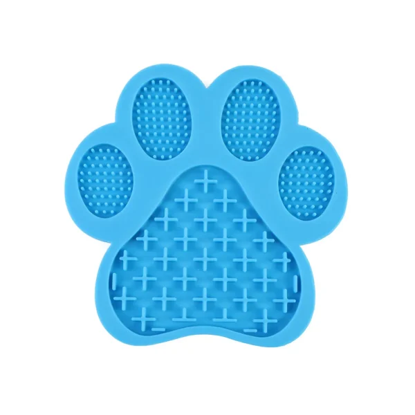 7dee3f1b79cbb8683572b3dfabc45d3a Six color options of silicone lick mat – Yellow, Green, Light Blue, Dark Blue, Grey, Red – displayed for retail selection