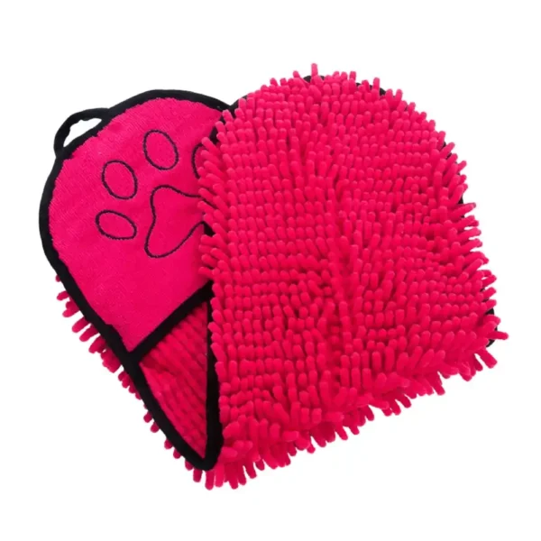 9fb445f565de6ab86fa05aca723df26c Microfiber dog bath towel in Grey, Purple, Blue, Brown, and Rose Pink colors